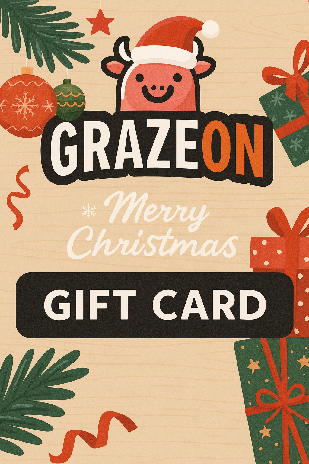 10% OFF GrazeOn Gift Card