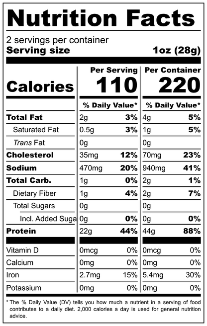GrazeOn Salt Beef Jerky Crisps- High Protein, No Sugar, Crunchy Air-Dried Meat Snack, All-Natural - 2.0 oz