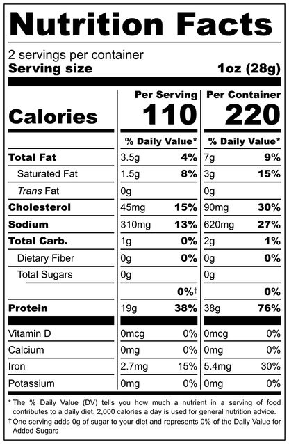 GrazeOn Salt and Pepper Beef Jerky Crisps- High Protein, No Sugar, Crunchy Air-Dried Meat Snack, All-Natural - 2.0 oz